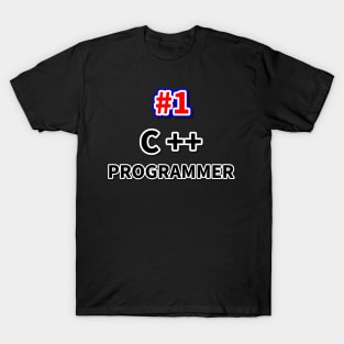 Number one C++ programmer T-Shirt